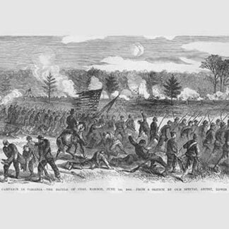 Battle of Cold Harbor & Gaine's Mill by Frank Leslie