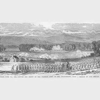 Battle of Cross Keys - by Frank Leslie