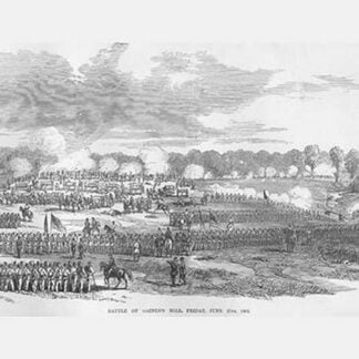 Battle of Gaine's Mill or First Cold Harbor by Frank Leslie