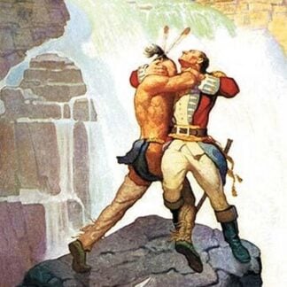 Battle of Glen Falls by N.C. Wyeth