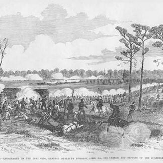 Battle of Pittsburg Landing by Frank Leslie