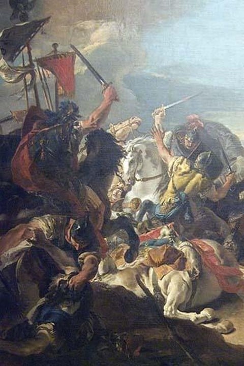 Battle of Vercellae by Giovanni Domenico Tiepolo