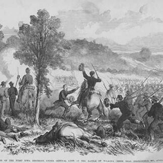 Battle of Wilson's Creek by Frank Leslie