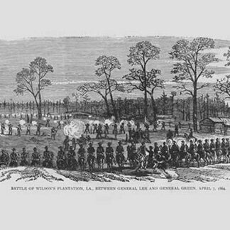 Battle of Wilson's Plantation by Frank Leslie