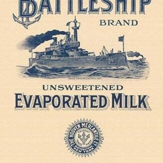 Battleship Brand Unsweetened Evaporated Milk #2