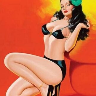 Beauty Magazine; Hot in Black by Peter Driben