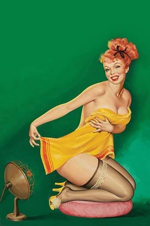 Beauty Parade Magazine; 'How to Tickle a Girl's Fancy' by Peter Driben