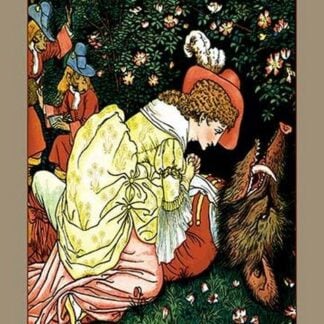 Beauty and the Beast - In the Woods by Walter Crane