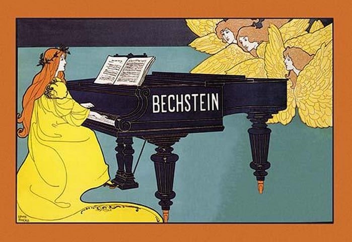 Bechstein - Hark the Angels by Louis Rhead