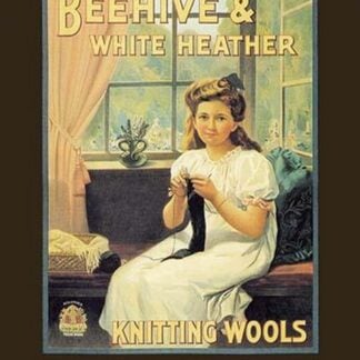 Beehive and White Heather Knitting Tools