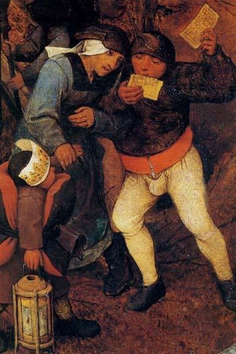 Beginning of Spring - Detail - by Pieter the Elder Brueghel #3