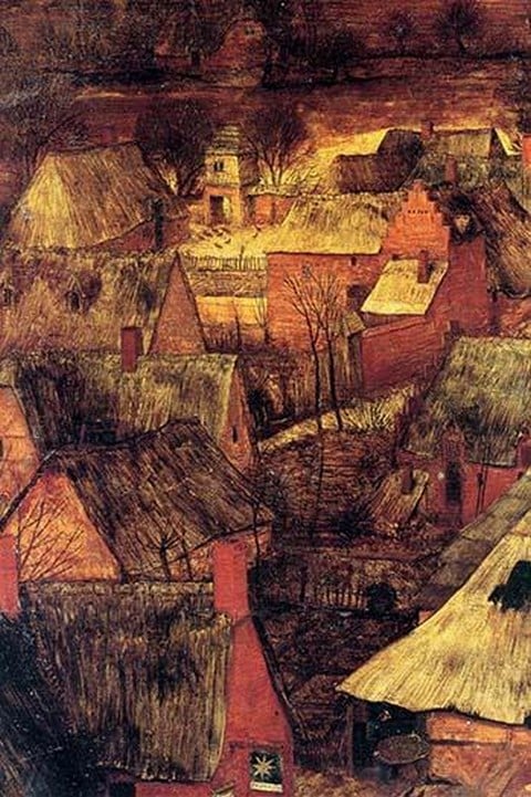 Beginning of Spring - Detail - by Pieter the Elder Brueghel #5