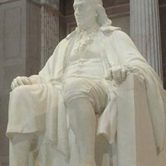 Benjamin Franklin at the Franklin Institute by Daderot