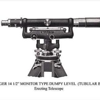 Berger 14 1/2' Monitor Type Dumpy Level (Tubular Bar)