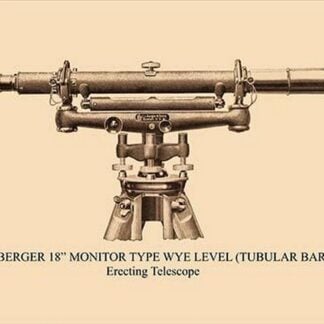 Berger 18' Monitor Type Wye Level (Tubular Bar)