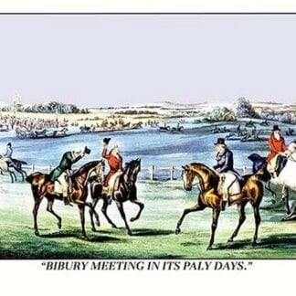 Bibury Meeting in its Paly Days by Henry Thomas Alken