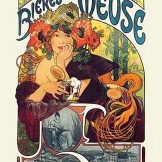 Bieres de le Meuse by Alphonse Mucha