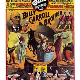 Billy Carroll and Brother (Clowns): Sells Brothers Circus
