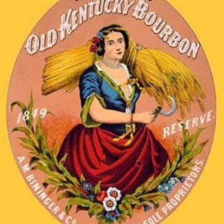 Bininger's Old Kentucky Bourbon by F. Heppenheimer