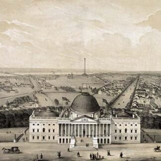 Birds-Eye View of Washington by Robert Pearsall Smith