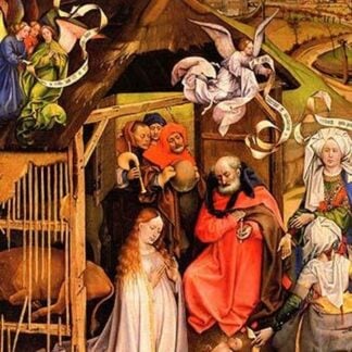 Birth of Christ by Campin