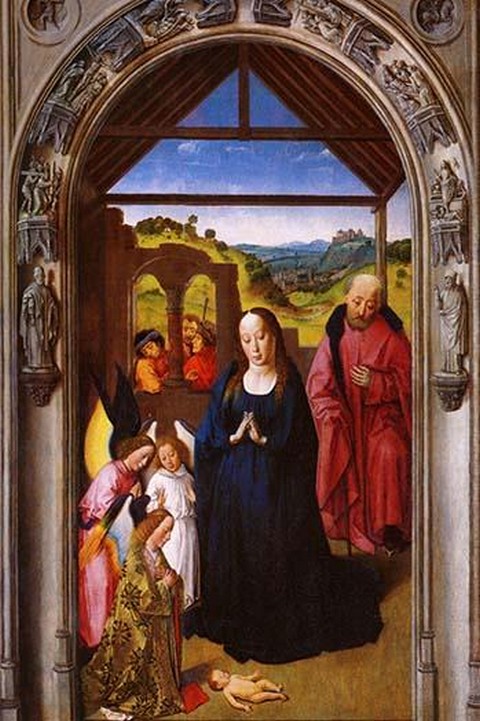 Birth of Christ by Dirk Bouts