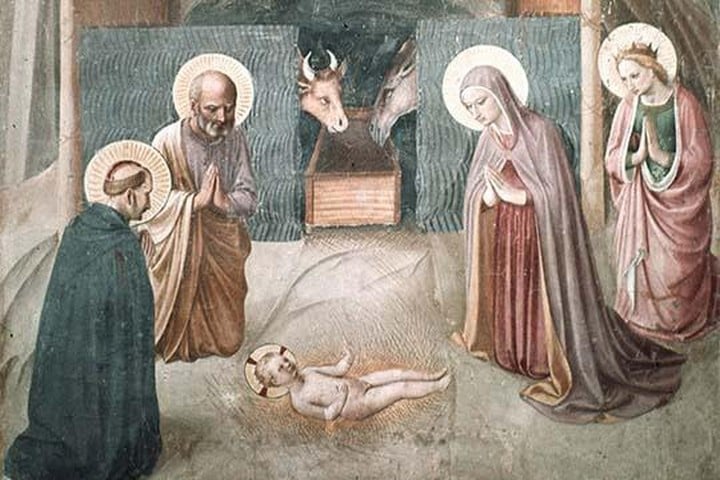 Birth of Christ by Fra Angelico