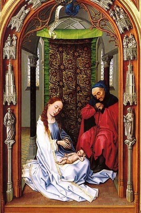 Birth of Christ by Rogier Van der Weyden