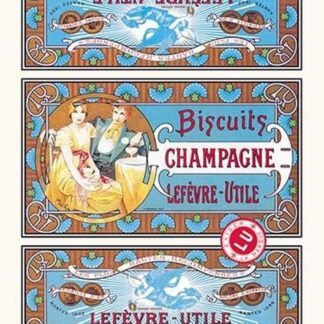 Biscuits Champagne by Alphonse Mucha