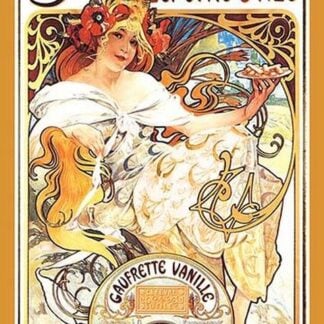 Biscuits Lefevre-Utile by Alphonse Mucha