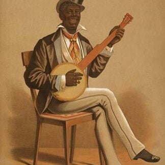 Black Banjo Player
