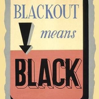 Blackout Means Black by CH