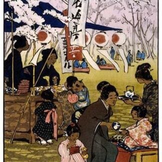 Blossom time in Tokyo by Helen Hyde