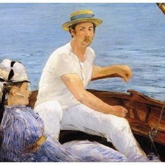Boating (1874) by Edouard Manet