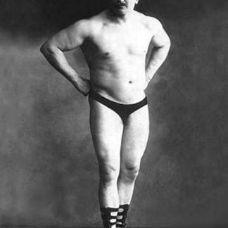 Bodybuilder with Hands on Hips