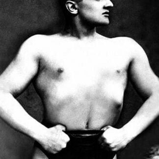 Bodybuilder with Thumbs Tucked in Belt