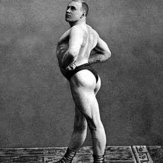 Bodybuilder's Back and Left Profile