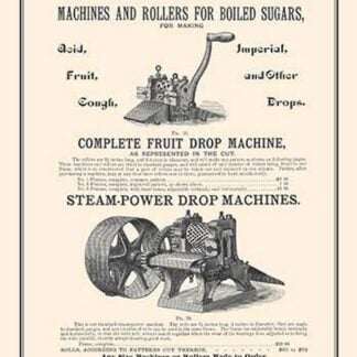 Boiled Sugar Roller & Steamed Powered Drop Machines