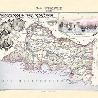 Bouches-Du-Rhone by Par M. Vuillemin