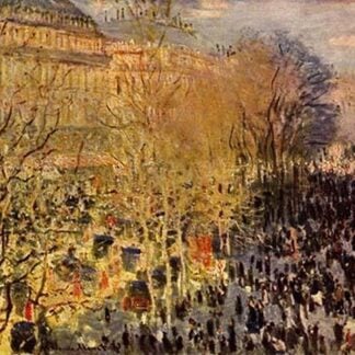 Boulevard of Capucines in Paris by Claude Monet