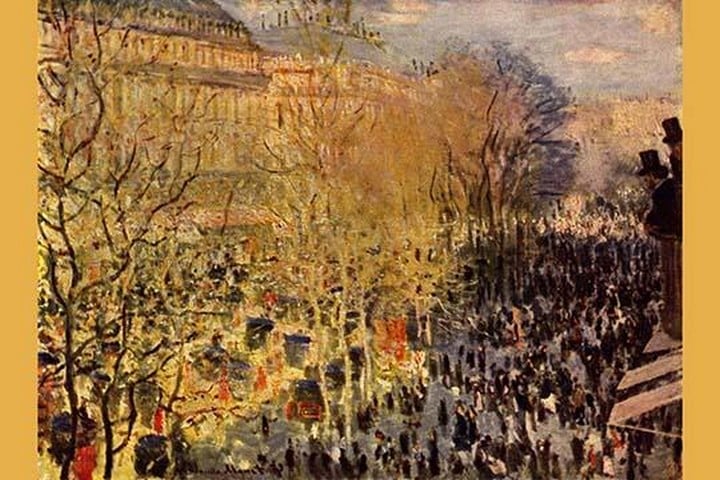 Boulevard of Capucines in Paris by Claude Monet
