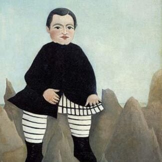 Boy On the Rocks by Henri Rousseau