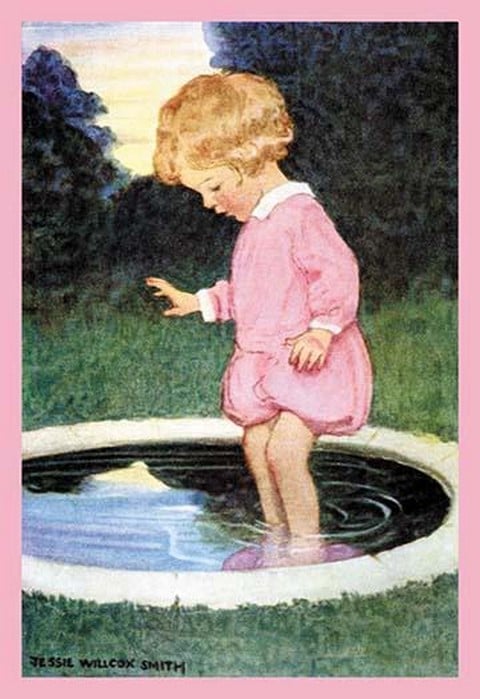Boy Who Forgot to Wash by Jessie Willcox Smith
