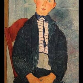 Boy in Striped Sweater by Amadeo Modigliani