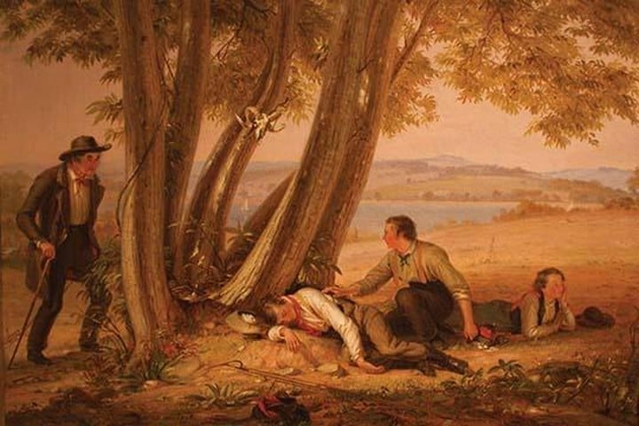 Boys Caught Napping in a Field by William Sydney Mount