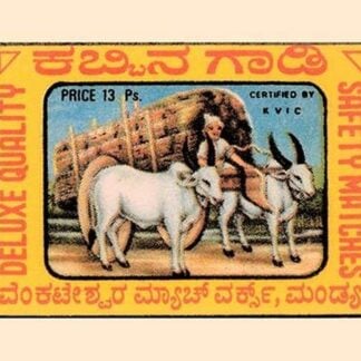 Brahma Bulls and Cart