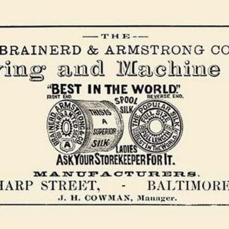 Brainerd & Armstrong Co. Sewing and Machine Silk