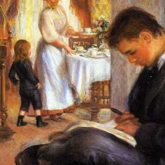Breakfast at Berneval by Pierre-August Renoir