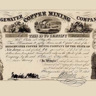 Bridgewater Copper Mining Company