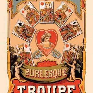 British Blonde Burlesque Troupe by Sheridan Corbyn